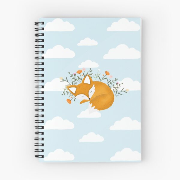 Item preview, floral fox designed and sold by Vibe Cave.