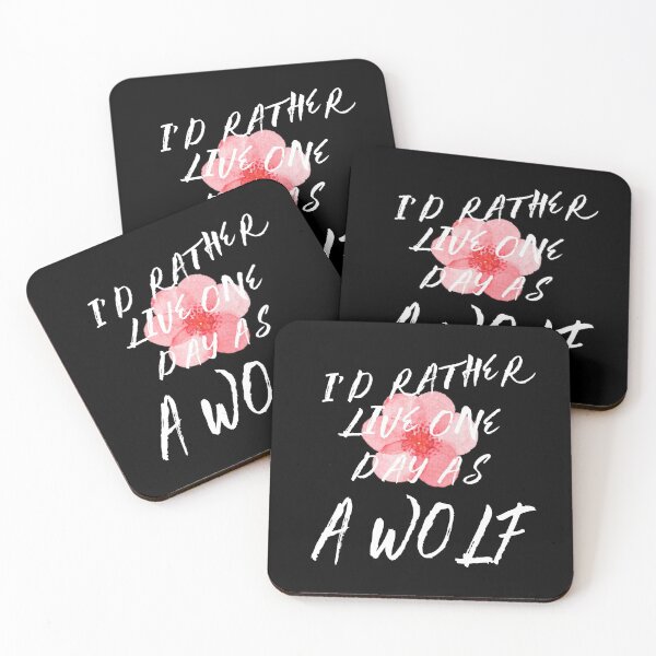 Item preview, I'd rather live one day as a Wolf designed and sold by buhnka.