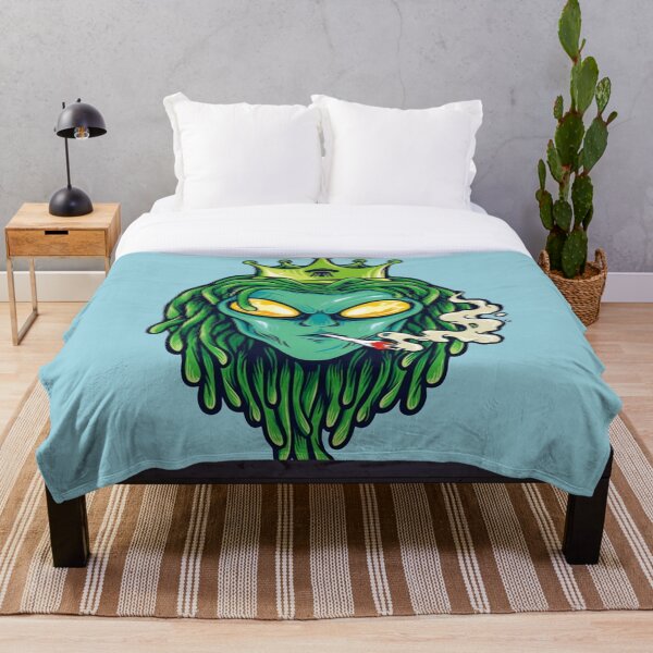 Item preview, Alien dreadlock king, weed smoke designed and sold by ESDT.