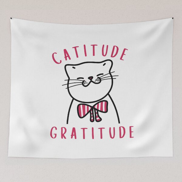 Item preview, Cat Gratitude designed and sold by sunnybandana.