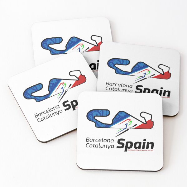 Item preview, Barcelona - Catalunya - Spain Race Track Circuit 2021 on Bright - Real Biker designed and sold by etoide.