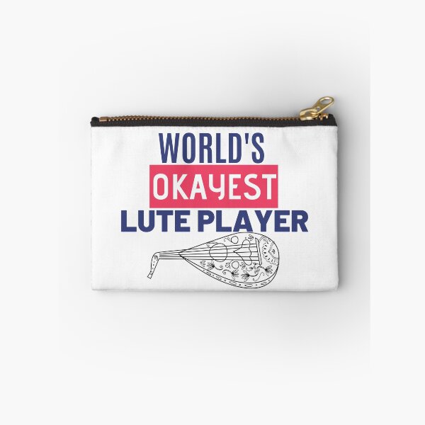 Item preview,  WORLD'S OKAYEST LUTE PLAYER designed and sold by Musicianst0re.