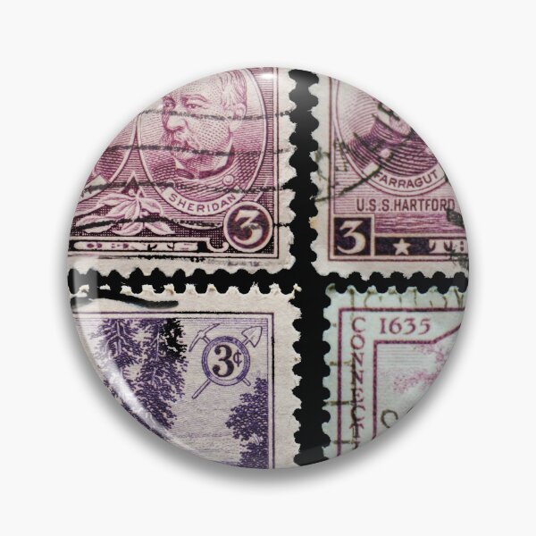 Item preview, Four vintage US postage stamps from the 1930's and 1940's designed and sold by Photopat.