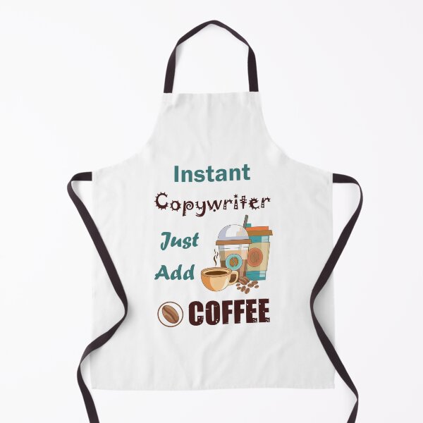 Item preview, Instant copywriter just add to me  coffee, dark text funny coffee lovers copywriter  job , humor, joke, meme designed and sold by SGS-.