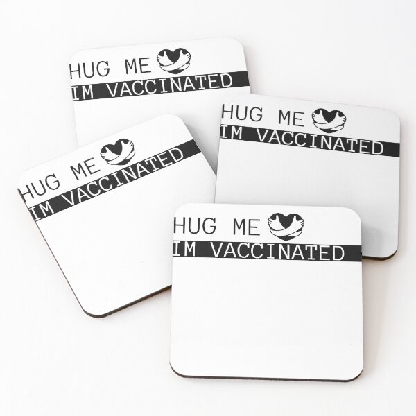 Item preview, Hug me im vaccinated design  designed and sold by BeenTees.