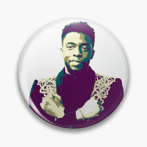 Item preview, Chadwick Boseman designed and sold by paivihollander.