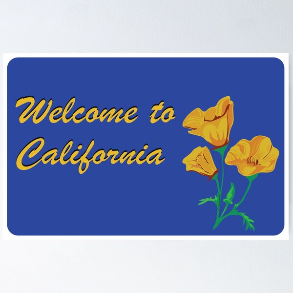 Item preview, Welcome to California sign designed and sold by portokalis.