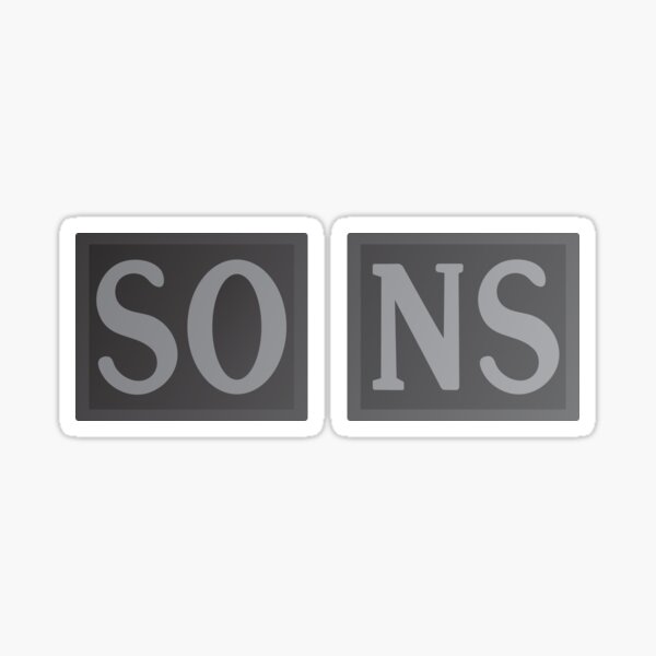 SoA sons Sticker