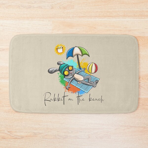 Item preview, RABBIT ON THE BEACH designed and sold by DA-BRAND-DESIGN.