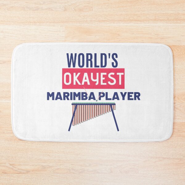 Item preview,  WORLD'S OKAYEST MARIMBA PLAYER designed and sold by Musicianst0re.