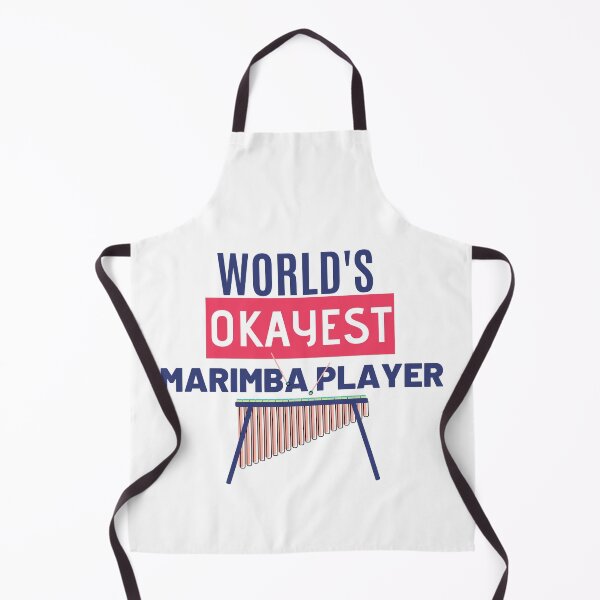 Item preview, WORLD'S OKAYEST MARIMBA PLAYER designed and sold by Musicianst0re.