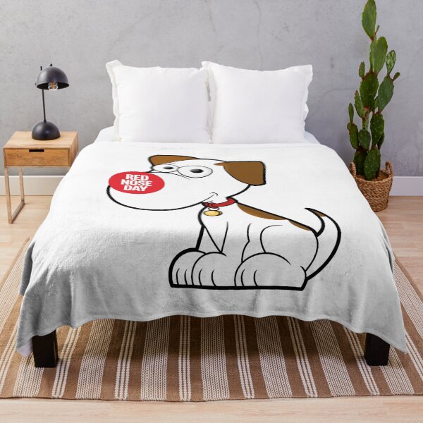 Item preview, Red Nose Day Happy Dog designed and sold by WearWolfDesigns.