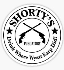 Shorty's Saloon from Wynonna Earp Sticker