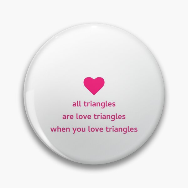 Item preview, Love Triangles designed and sold by ReallyLiri.
