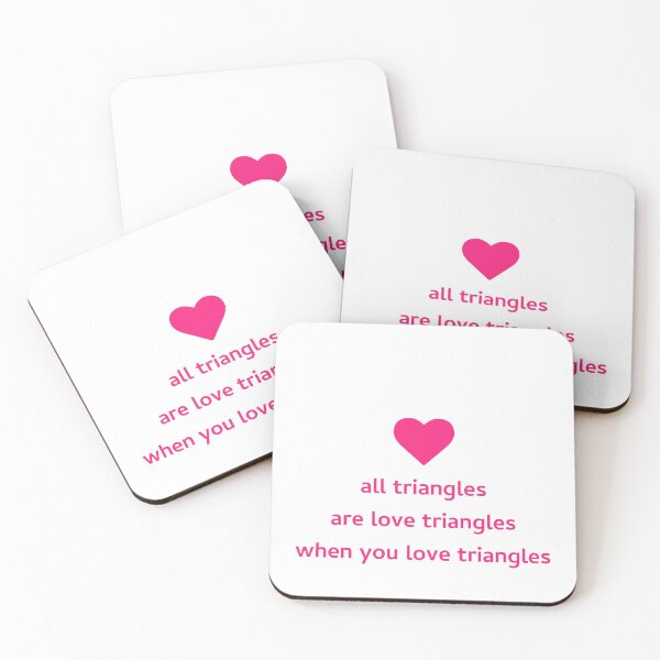 Item preview, Love Triangles designed and sold by ReallyLiri.