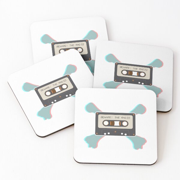 Item preview, Beware! The Radio • 3D TAPE AND CROSSBONES designed and sold by bewaretheradio.