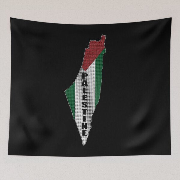Item preview, Palestine Map  designed and sold by LifestylePrints.