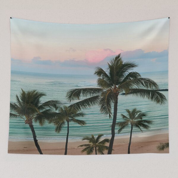 Item preview, Tropical Beach Paradise - Palm Trees at Sunrise designed and sold by TammiPrez.