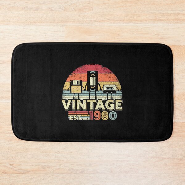 Item preview, 1980 Funny Vintage Cassette Floppy Disk Birthday Gift designed and sold by kandelal.