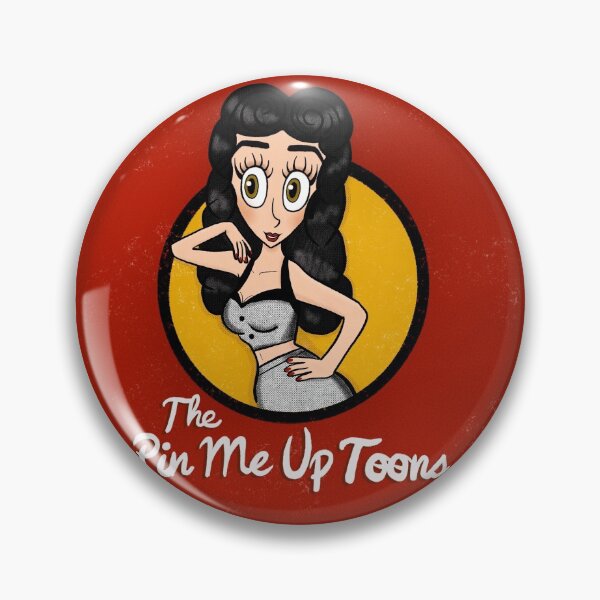 Artikelvorschau, Das Pin Me Up Toons Logo entworfen und verkauft von Thepinmeuptoons.
