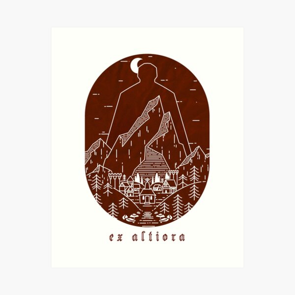 Item preview, Ex Altiora Cover designed and sold by RustyQuill.