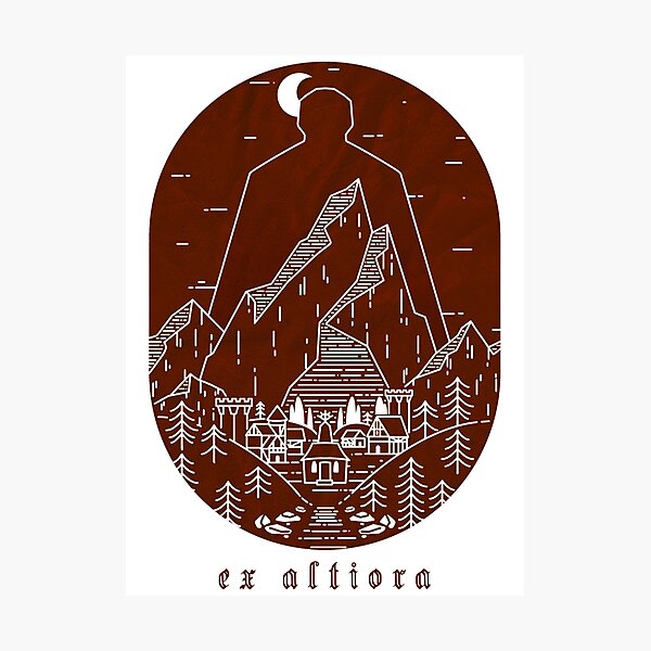 Cubierta Ex Altiora Lámina fotográfica
