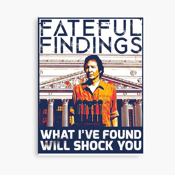 Fateful Findings Canvas Print