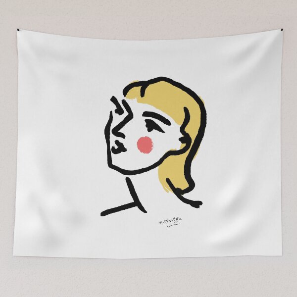 Item preview, Denizko Woman with yellow hair designed and sold by denizko.