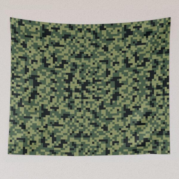 Item preview, Pixel forest pattern designed and sold by AlexGolyakov.