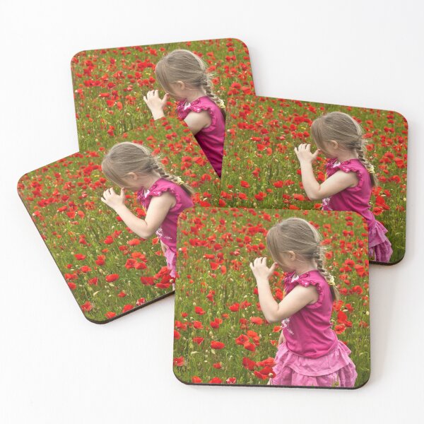 Item preview, Walking through poppy field designed and sold by Inese.