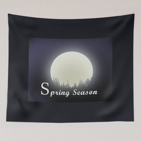 Item preview, moon  spring time  designed and sold by hutofdesigns.