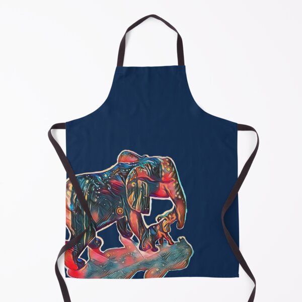 Item preview, baby and mummy elephant designed and sold by Stephanie Akerman.