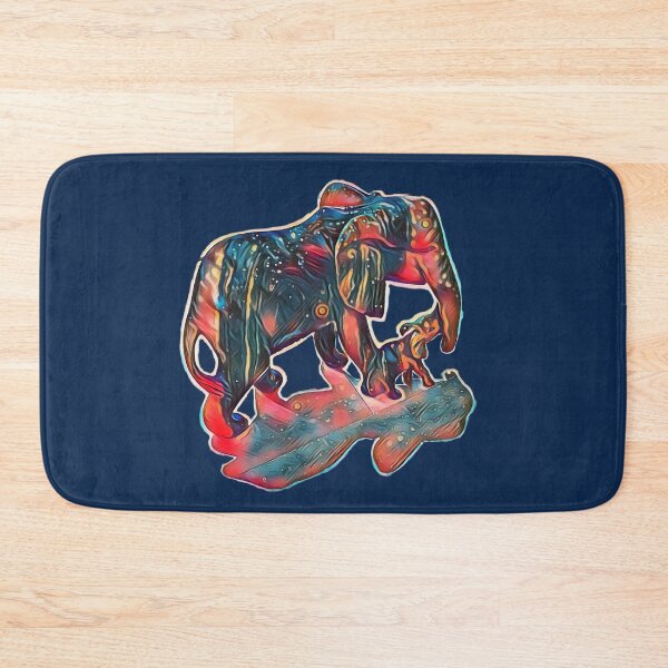 Item preview, baby and mummy elephant  designed and sold by Stephanie Akerman.