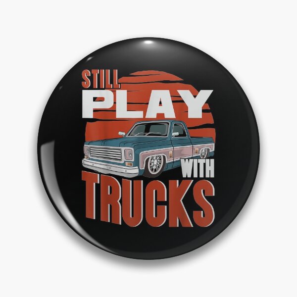 Item preview, Still Play With Trucks Funny Squarebody Vintage designed and sold by Miss Kirstin.