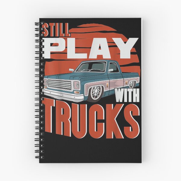 Item preview, Still Play With Trucks Funny Squarebody Vintage designed and sold by Miss Kirstin.