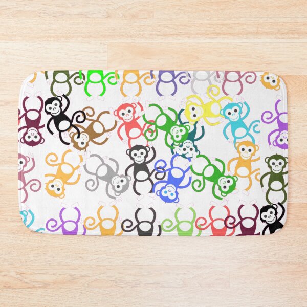 Item preview, Different monkey in colors,monkey in colors designed and sold by Sensihoriverse.