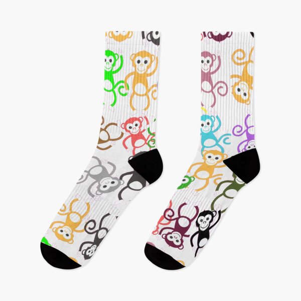 Item preview, Different monkey in colors,monkey in colors designed and sold by Sensihoriverse.