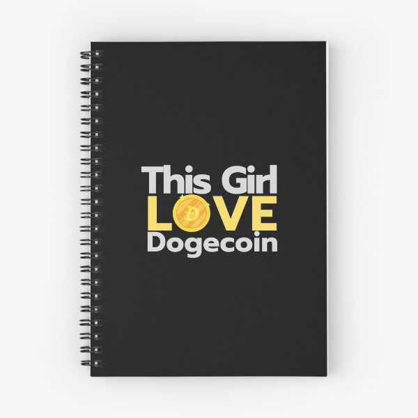 Item preview, This Girl Loves Dogecoin designed and sold by Tarakulshop.