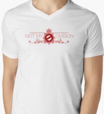 Not My Division Men's V-Neck T-Shirt