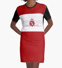 Not My Division Graphic T-Shirt Dress