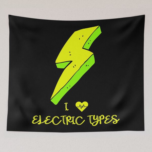 Item preview, I Love Electric Types designed and sold by PokeArts.