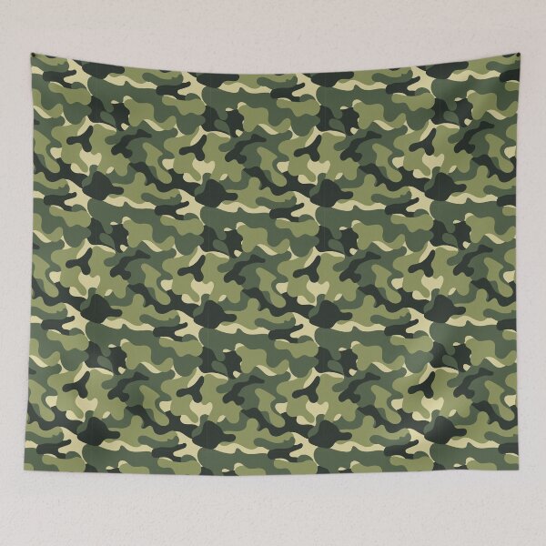 Item preview, Green camouflage pattern designed and sold by AlexGolyakov.