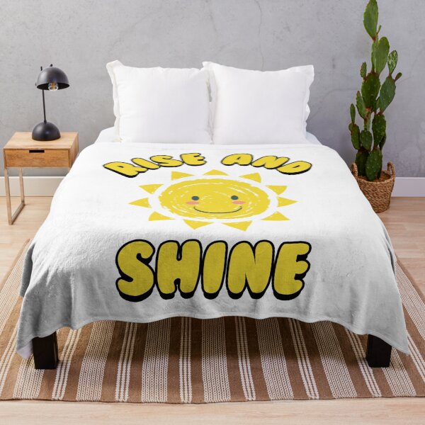 Item preview, Rise & Shine Cute Kawaii Sun Motivational Sayings designed and sold by Scratches Tees.