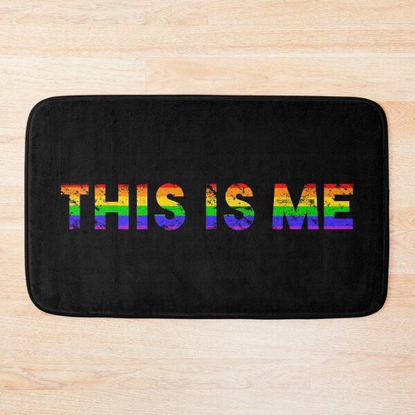 Item preview, This Is Me Distressed Rainbow designed and sold by thirdeyeblue.