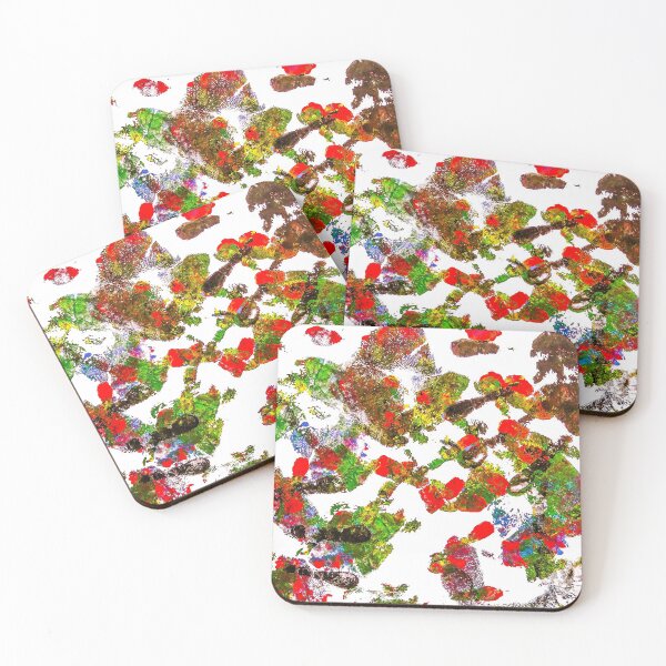Item preview, Finger prints with paint,paintings designed and sold by Sensihoriverse.