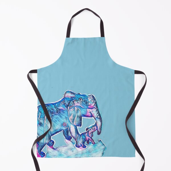 Item preview, cute mummy and baby elephant designed and sold by Stephanie Akerman.