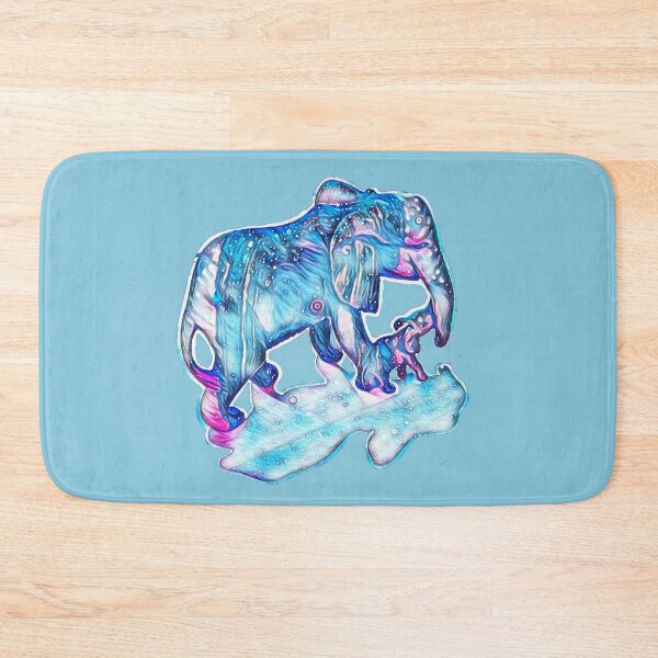 Item preview, cute mummy and baby elephant  designed and sold by Stephanie Akerman.