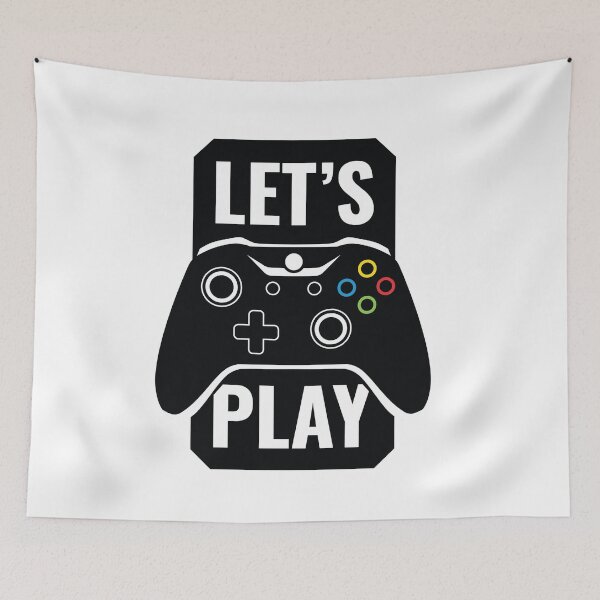 Item preview, Let's Play Artwork For Gamers designed and sold by fahadabu.