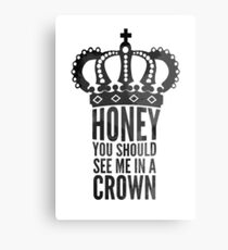 In A Crown Canvas Print