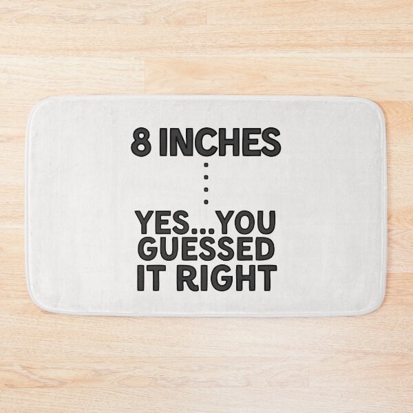 Item preview, 8 inches dick big cock size T-shirt shirt designed and sold by Robubi.